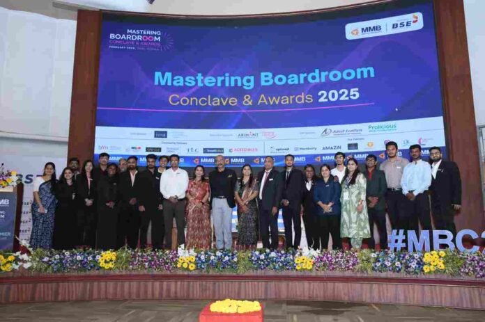 MentorMyBoard, Boardroom Conclave, Corporate Governance, Leadership, Business, Entrepreneurship, Awards, Business Events, Mastering Boardroom Conclave, Bombay Stock Exchange,BSE, Boardroom Leaders, Corporate Governance Excellence, Leadership Development, MentorMyBoard Platform, MSMEs, Governance Tech, MentorMyBoard Conclave, Corporate Governance Summit, Boardroom Leadership, Business Leadership Awards, Governance Tech Platform, MentorMyBoard,