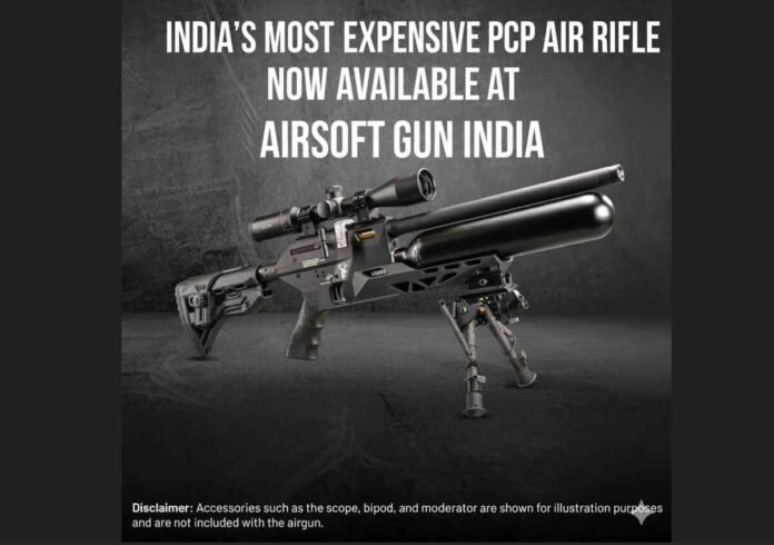 PCP Air Rifle India, Most Expensive Air Rifle, Arawn .177 PCP Rifle, Airsoft Gun India, Buy PCP Rifle Online India, Best Air Rifles India, High-End Airguns, Olympic Grade Air Rifle, Made in India PCP Rifle, Premium Air Rifle