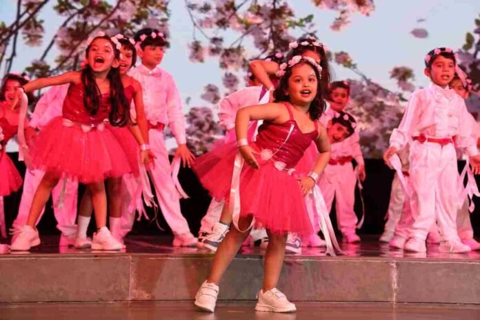 DPS Rajnagar ,DPS Rajnagar Extension annual function, Symphony of Seasons, school events India, student performances, environmental awareness program